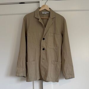 Men's Tan Casual Workwear Jacket